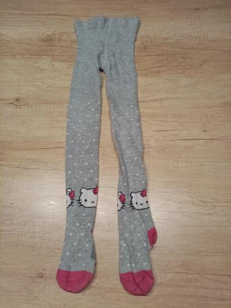 Punčocháče hello kitty vel. 110/116, hello kitty,110