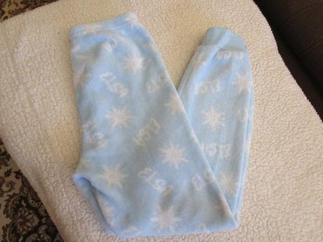 2x heboučké flaušové kalhoty na doma, primark,140