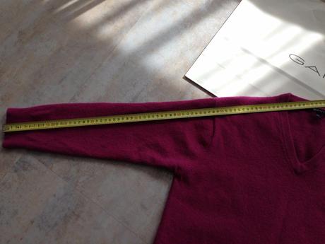 Unisex svetr značka gant fuchsiová barva vel. m, gant,m