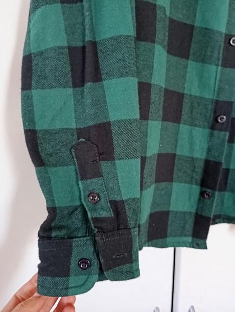 Károvaná zelená košile, gate,152