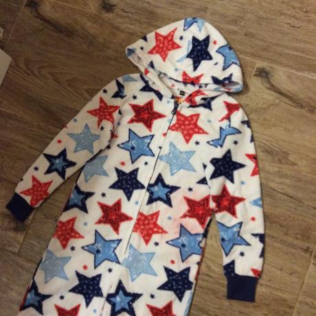 Fleece overal s hvězdičkami, 110
