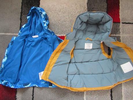 Šusťáková bunda + vesta pro kluka vel.86 zn.ergee, ergee,86