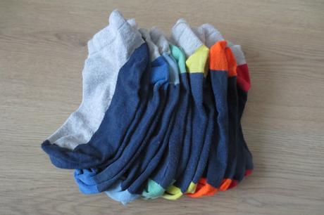 Ponožky nízké vel. 31-34 - sada 7 ks, h&m,31