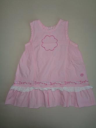 Šaty s krajkou a kapsičkou, 68