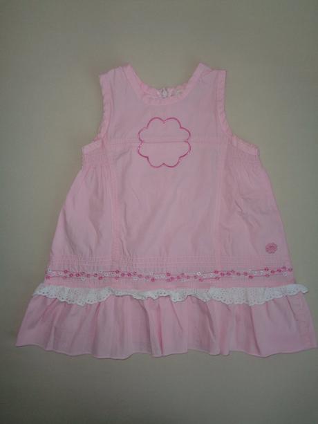 Šaty s krajkou a kapsičkou, 68