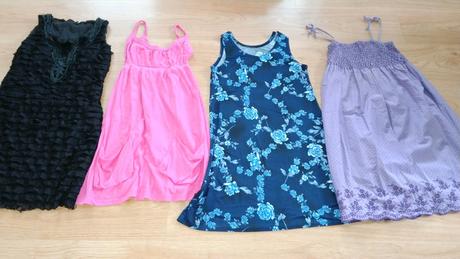 Dívčí šaty od vel.128-152, h&m,128