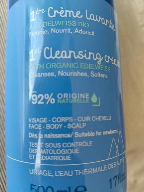 Jemný čisticí krém pro děti od narození 500ml, 