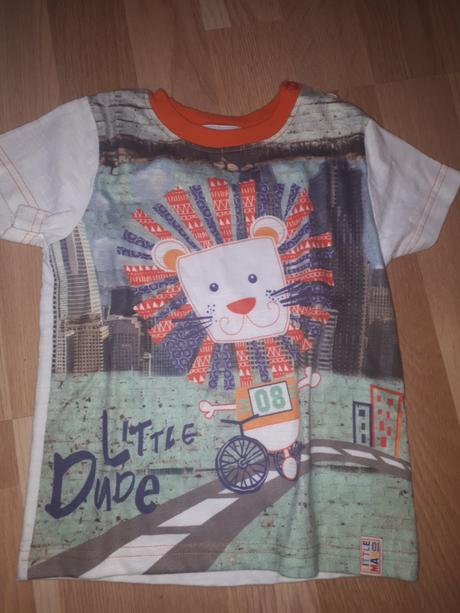 Bílé tričko 92, m&co,92