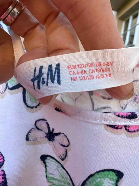 Setík šatů, h&m,128