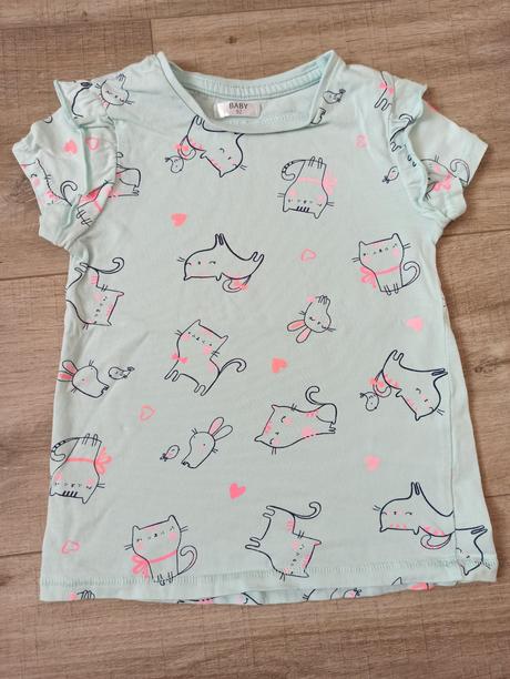 Tričko s kočičkama, pepco,92