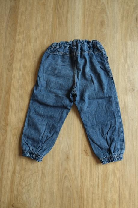 Podšité džíny se srdíčkovými kapsami, h&m,92