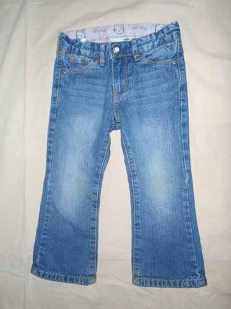 Džíny, rifle regulace v pase hello kitty h&m 98, h&m,98