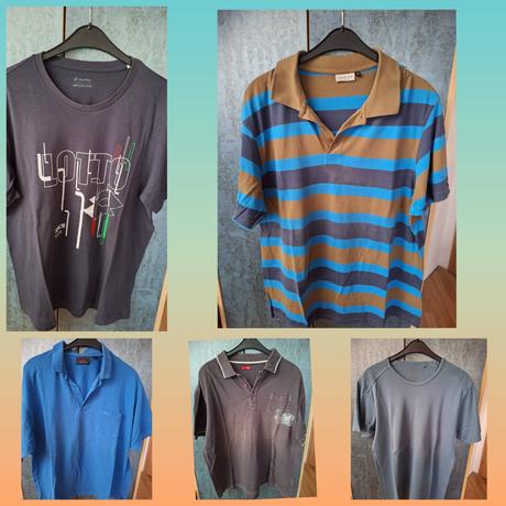 Tričko polo pánské tričko 5ks vel. xxl, xxl