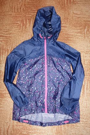 Dívčí nepromokavá bunda vel. 140-146, quechua,140