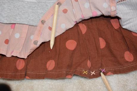 Mikina s kynýrkem pro dvojčata, next,92