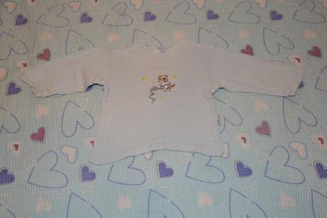 Bavlněné triko dlouhý rukáv loana, loana,74