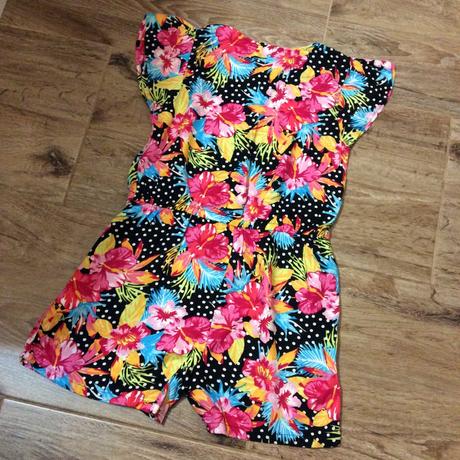 Lehoučký letní barevný overal, matalan,146