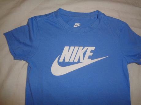 Modré bavlněné tričko nike 4/5 let, nike,110