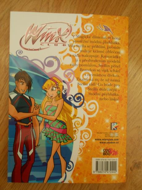 Kniha winx stella na módní přehlídce, 