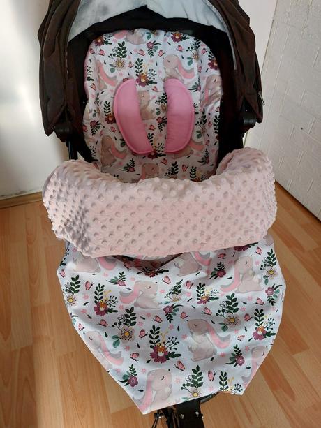 Vložka + připínací deka se zipy, 