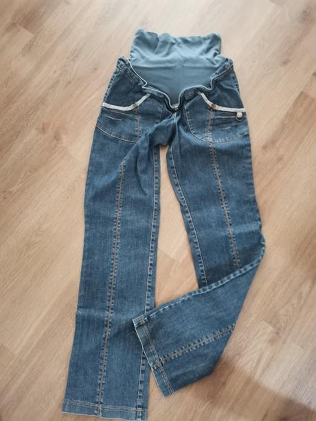 Těhotenské džíny vel. m, m