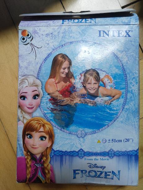 Plavací kruh + 2x rukávky intex disney,