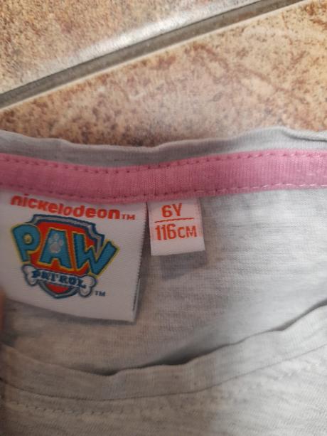 Tričko paw patrol, vel. 116, 116