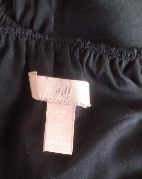 Maxi long šaty vel.m-l vysoká postava, h&m,m