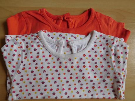 2x tričko s dlouhým rukávem vel. 68/74, f&f,74