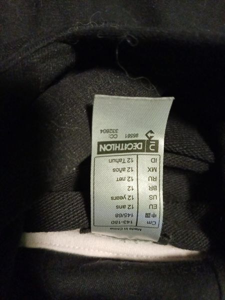 Dívčí sport mikina crop top decathlon vel 12 let, decathlon,152