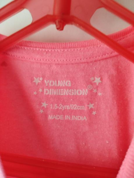 Tričko zn. young dimension vel.86, young dimension,86
