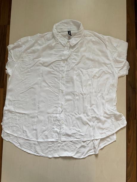 Bílá volná košile, vel s i více, fb sister, s