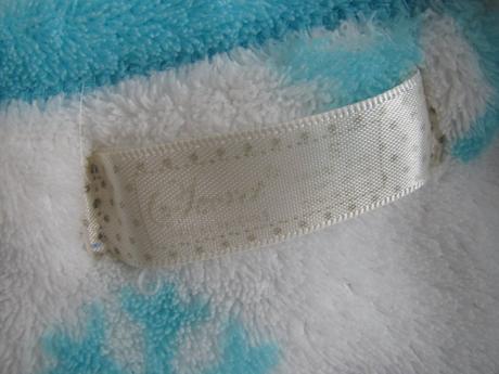 Modrá fleecová mikina s hřejivou podšívkou, secret,s