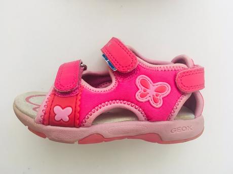 Dívčí sandálky geox vel. 23, geox,23