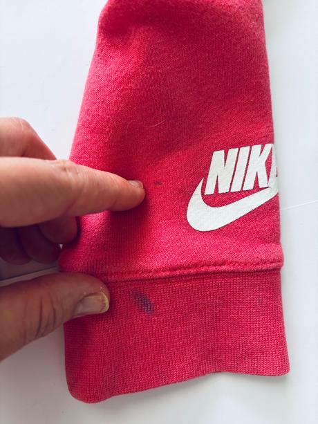 K7/mikina crop jahodové barvy zn. nike - v.128/134, nike,128