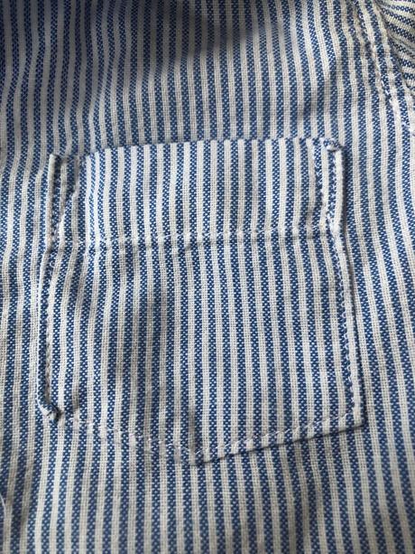 Parádní pruhovaná fešácká košile, h&m,74