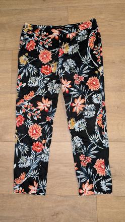 Ka617 bonprix 7/8 strečové kalhoty vel. 38, bonprix,38