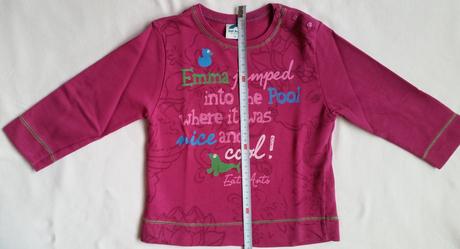 Dětské tričko s dlouhým rukávem, vel.80, 80