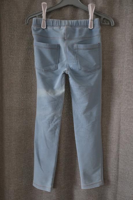 Dívčí džegíny 2x 122/128, lupilu,122