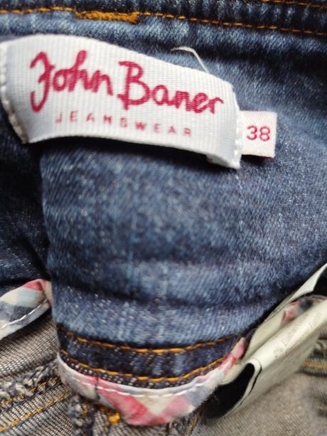 Džíny zn. john baner vel.38, 38