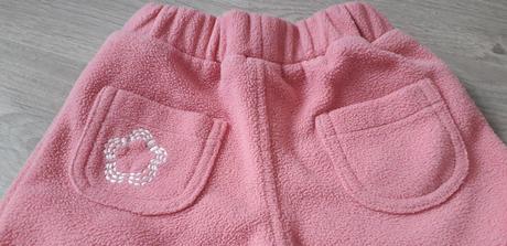 1377 - fleesové tepláčky, baby club,74