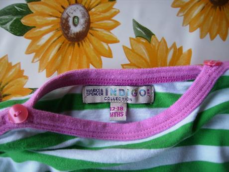 Tunika bavlněná 12-18 měsíců, marks & spencer,80