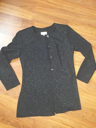 Černé sako/kabátek, vel 38, 38