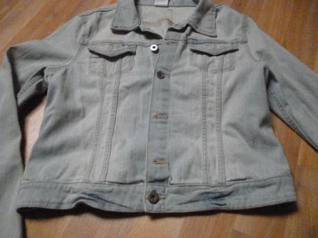 Leastická riflová bunda vel.m pro maminy, denim,m