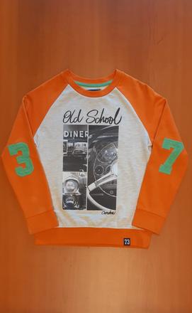 Chlapecká bavlněná mikina cherokee 128 (7-8 let), cherokee,128