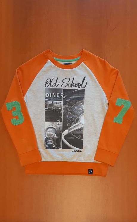 Chlapecká bavlněná mikina cherokee 128 (7-8 let), cherokee,128