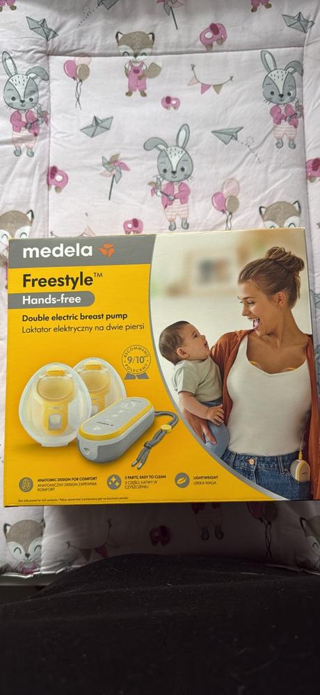 Odsávačka mléka medela double freestyle hands-free, 