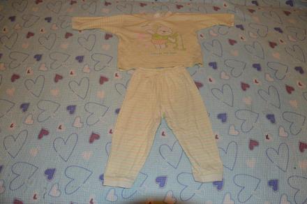 Bavlněné pyžamko s medvídkem, 80