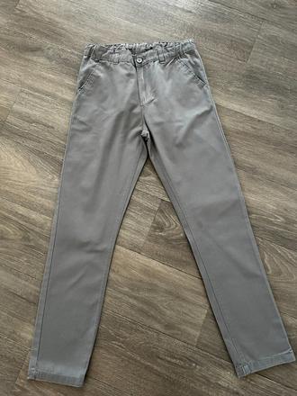Prodám šedé dlouhé kalhoty destination vel. 158. d, 158