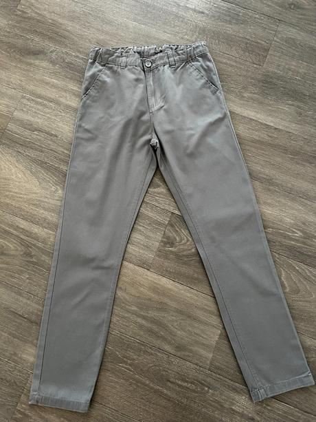 Prodám šedé dlouhé kalhoty destination vel. 158. d, 158